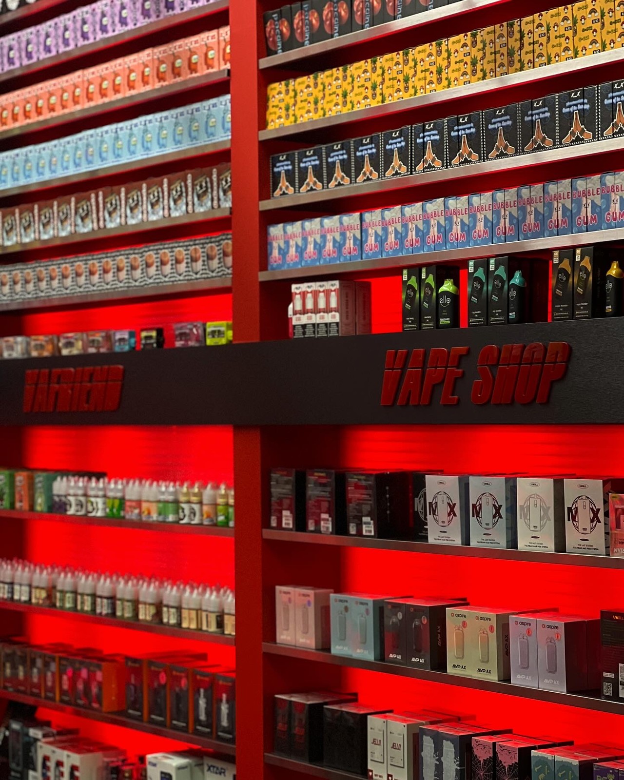 테스 디자인의 베이프렌드 전자 담배 매장 시공 사례 사진 06